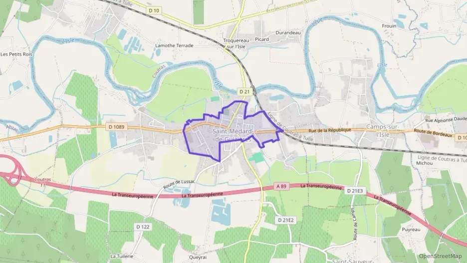 Maison 96 m² quatre pièces à vendre à Saint-Médard-de-Guizières