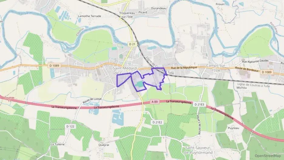 Maison 75 m² quatre pièces à vendre à Saint-Médard-de-Guizières