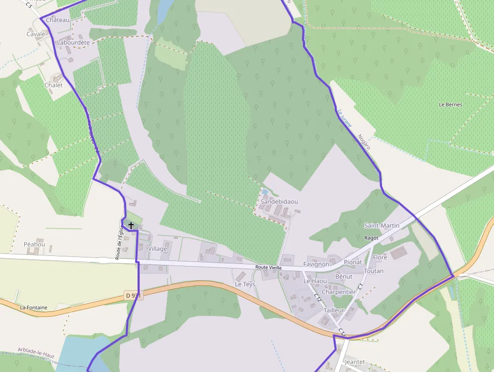 Maison 82 m² quatre pièces à vendre à Arblade-le-Haut