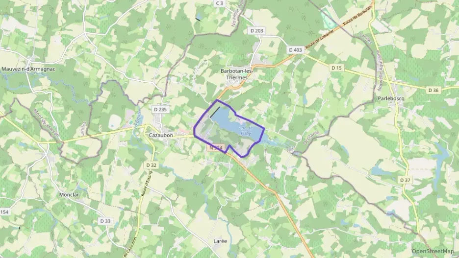 Maison 148 m² six pièces à vendre à Cazaubon