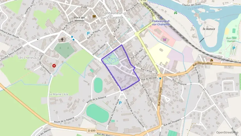 Maison 83 m² quatre pièces à vendre à Châteauneuf-sur-Charente Maison 83 m² quatre pièces à vendre à Châteauneuf-sur-Charente