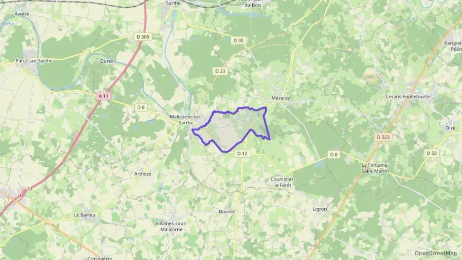 Maison 60 m² trois pièces à vendre à Mézeray