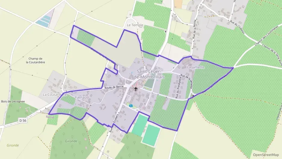 Maison 57 m² trois pièces à vendre à Saint-Léger-de-Montbrillais Maison 57 m² trois pièces à vendre à Saint-Léger-de-Montbrillais