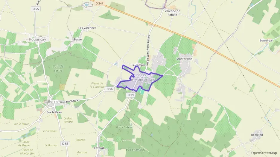 Maison 57 m² trois pièces à vendre à Saint-Léger-de-Montbrillais Maison 57 m² trois pièces à vendre à Saint-Léger-de-Montbrillais