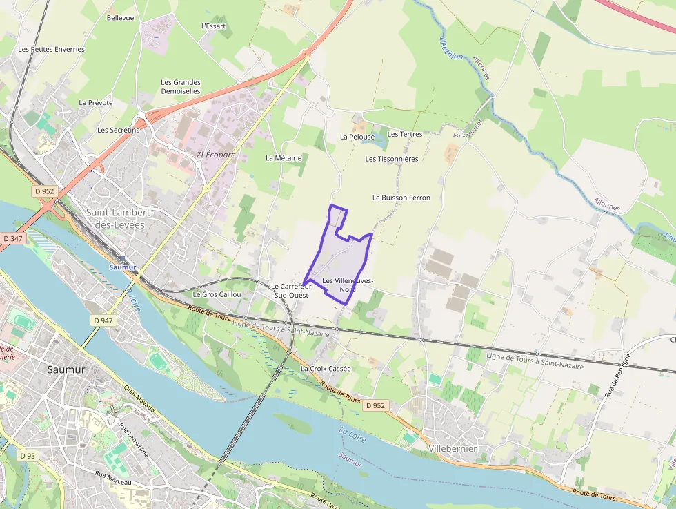 Maison 103 m² quatre pièces à vendre à Saumur