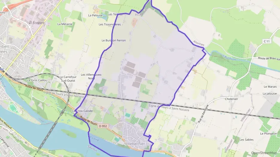 Maison 81 m² cinq pièces à vendre à Villebernier Maison 81 m² cinq pièces à vendre à Villebernier