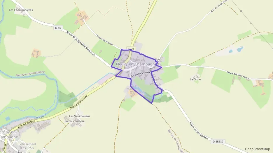 Maison 150 m² six pièces à vendre à Bernay-Neuvy-en-Champagne