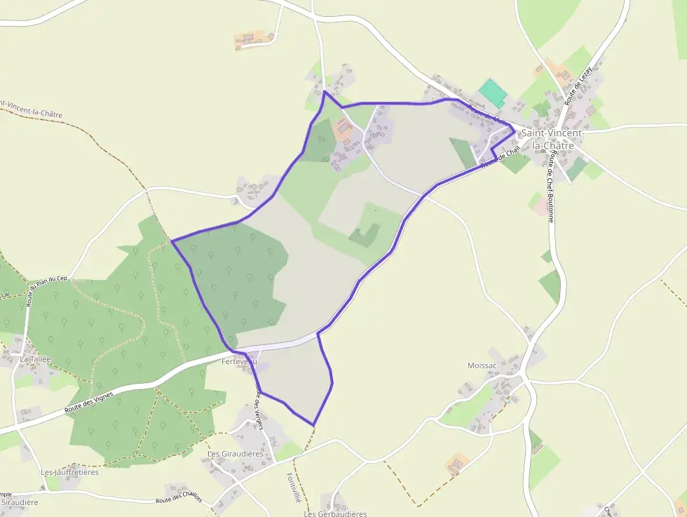 Maison 97 m² quatre pièces à vendre à Saint-Vincent-la-Châtre