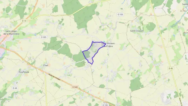 Maison 97 m² quatre pièces à vendre à Saint-Vincent-la-Châtre