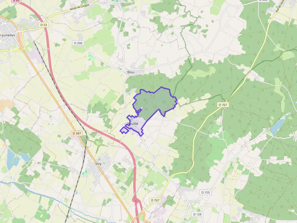 Maison 128 m² 5 pièces à vendre à Neuillé