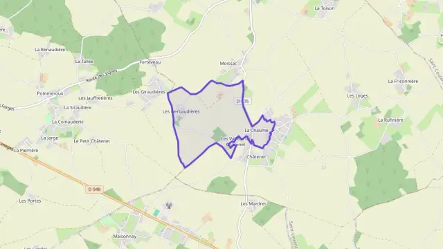 Maison 122 m² quatre pièces à vendre à Saint-Vincent-la-Châtre