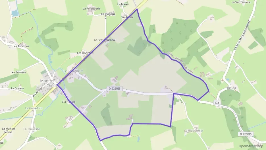 Maison 48 m² trois pièces à vendre à Montreuil-le-Chétif Maison 48 m² trois pièces à vendre à Montreuil-le-Chétif