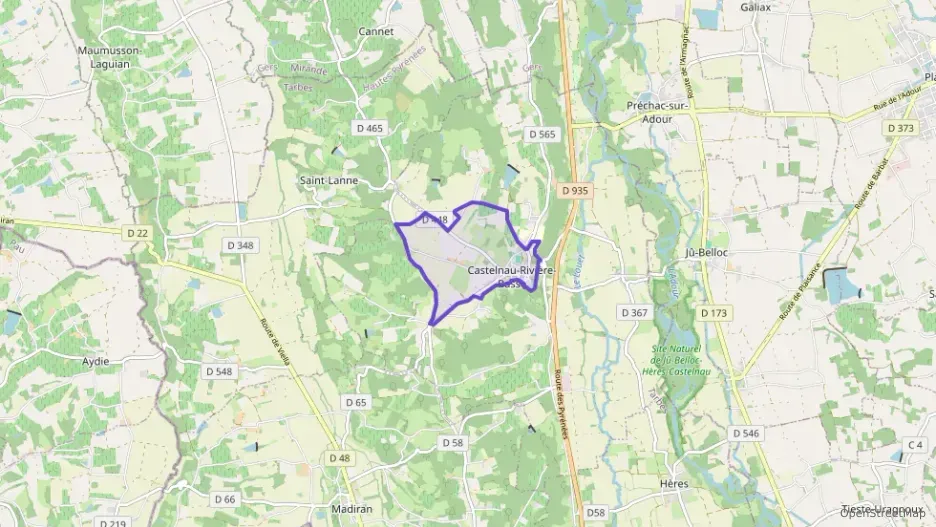 Maison 100 m² quatre pièces à vendre à Castelnau-Rivière-Basse