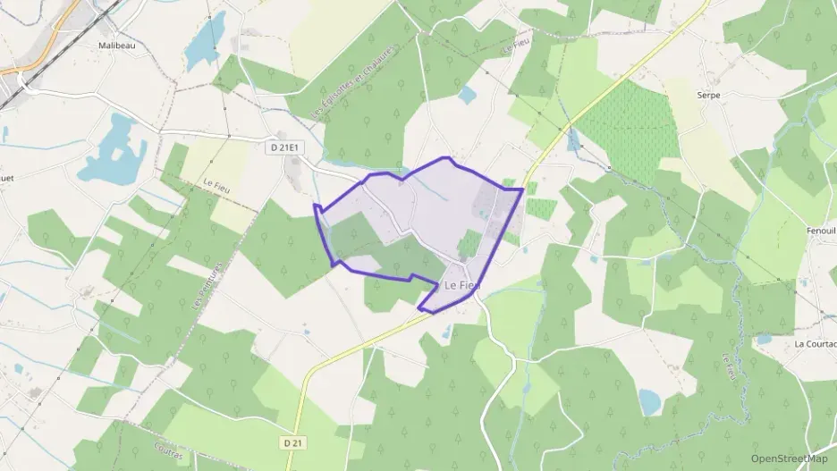 Maison 90 m² trois pièces à vendre à Le Fieu