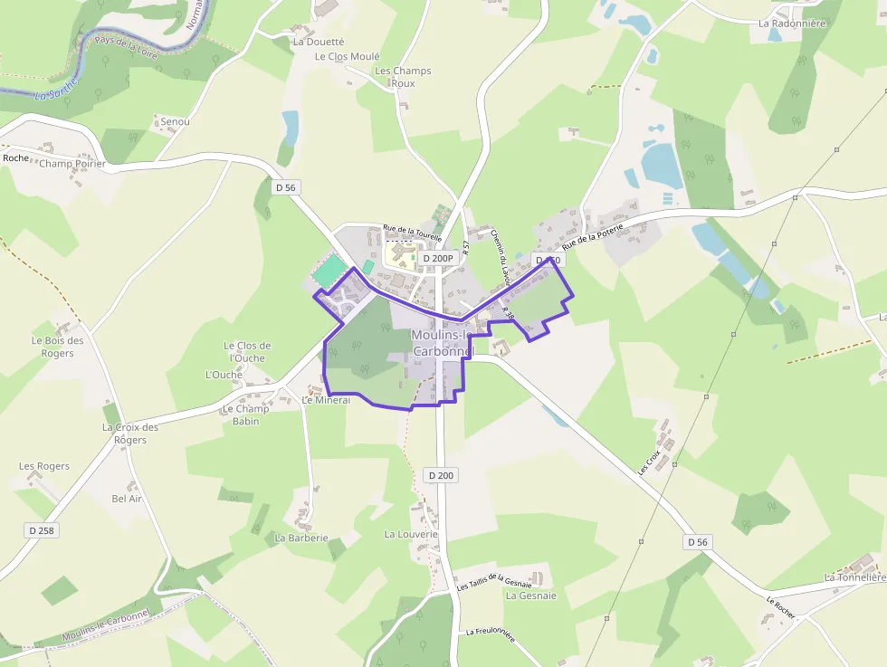 Maison 43 m² trois pièces à vendre à Moulins-le-Carbonnel