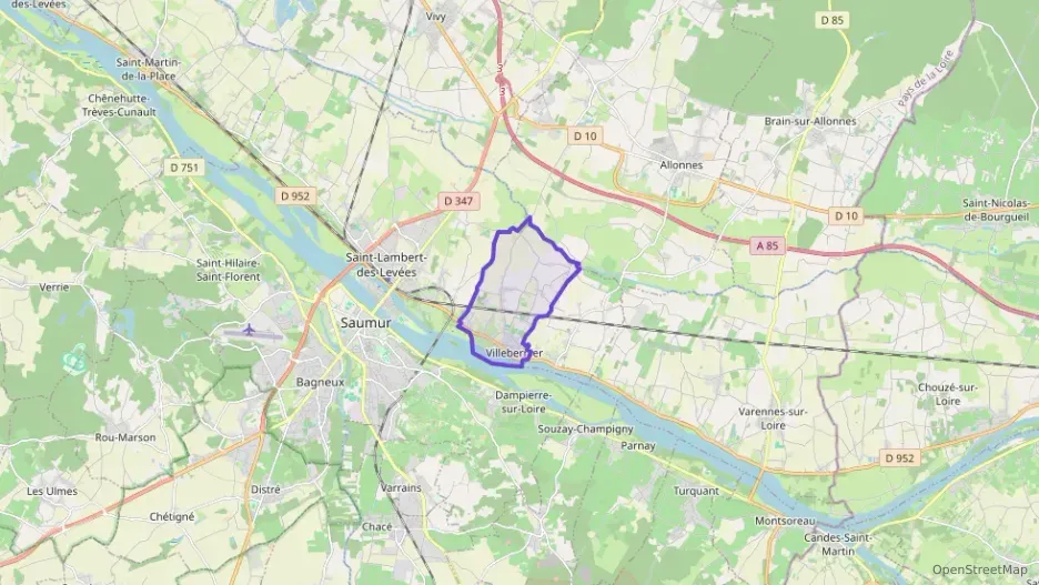 Maison 99 m² cinq pièces à vendre à Villebernier
