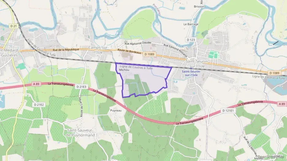 Maison 78 m² quatre pièces à vendre à Saint-Seurin-sur-l`Isle