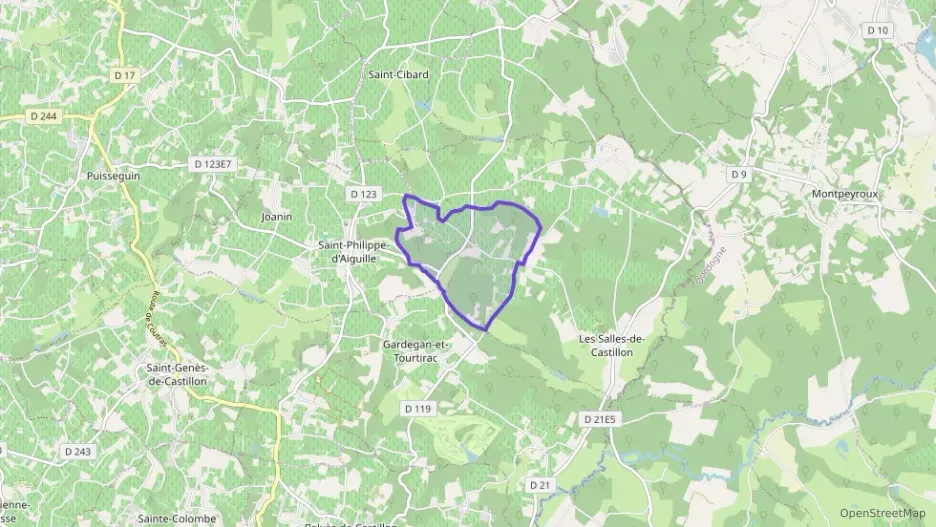 Maison 100 m² cinq pièces à vendre à Les Salles-de-Castillon Maison 100 m² cinq pièces à vendre à Les Salles-de-Castillon