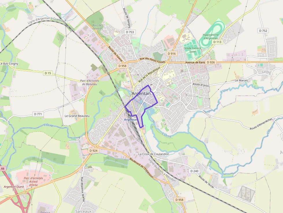 Maison 90 m² quatre pièces à vendre à Argentan