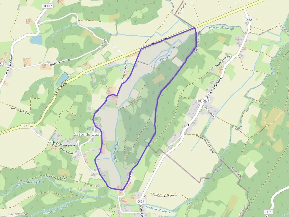 Maison 98 m² quatre pièces à vendre à Casteide-Doat