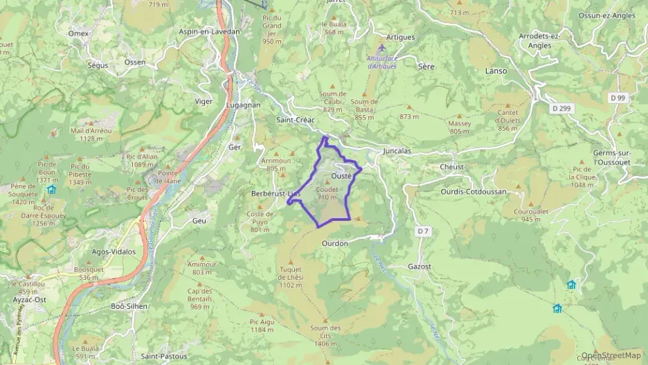 Maison 47 m² trois pièces à vendre à Ousté Maison 47 m² trois pièces à vendre à Ousté