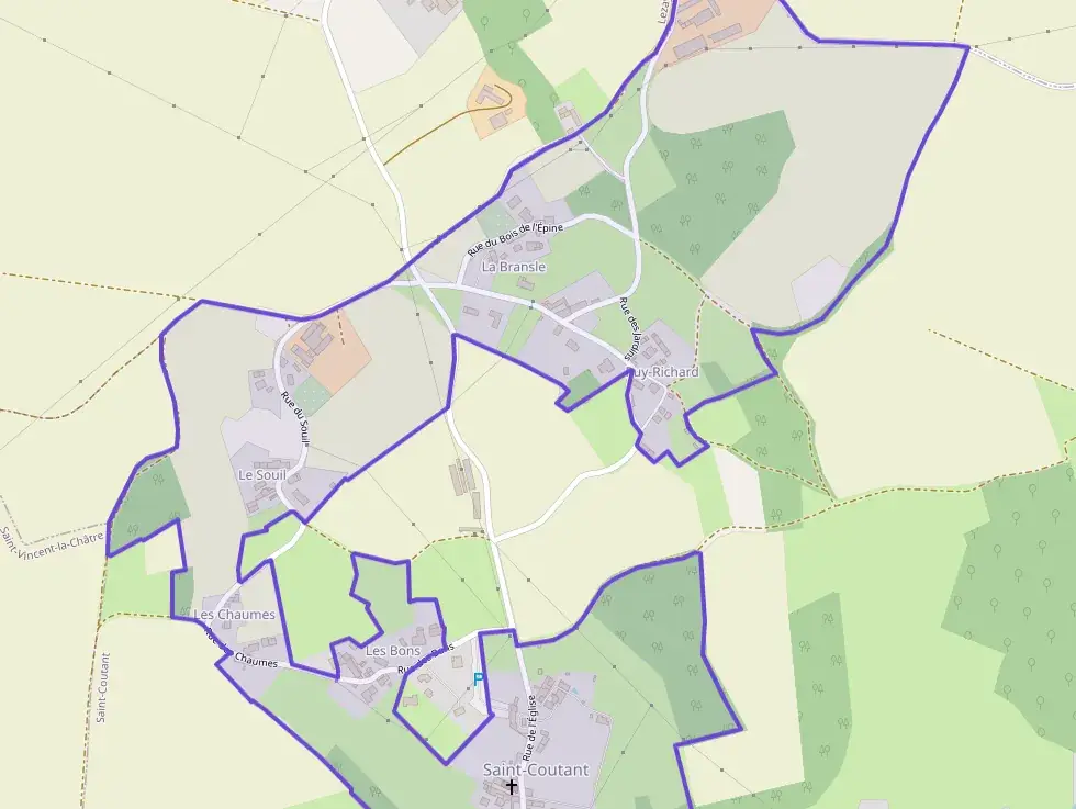 Maison 95 m² trois pièces à vendre à Saint-Coutant