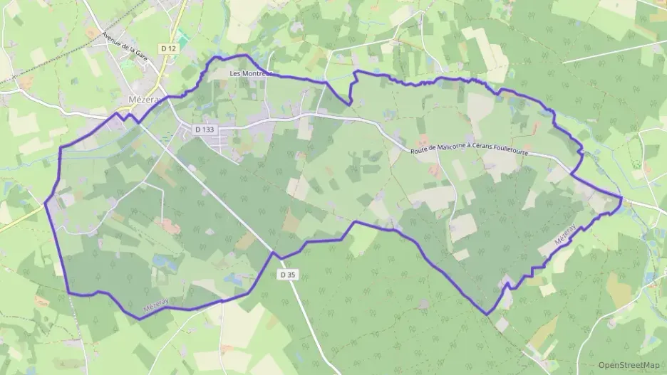 Maison 89 m² cinq pièces à vendre à Mézeray