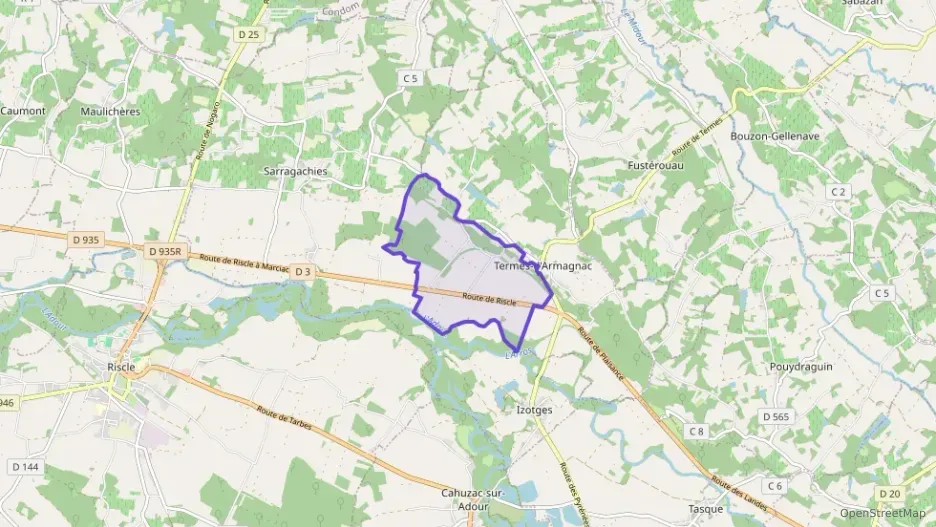 Maison 143 m² cinq pièces à vendre à Termes-d`Armagnac