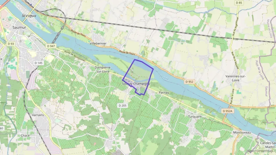 Maison 65 m² trois pièces à vendre à Souzay-Champigny