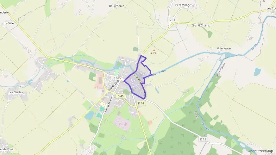 Maison 95 m² quatre pièces à vendre à Lezay Maison 95 m² quatre pièces à vendre à Lezay