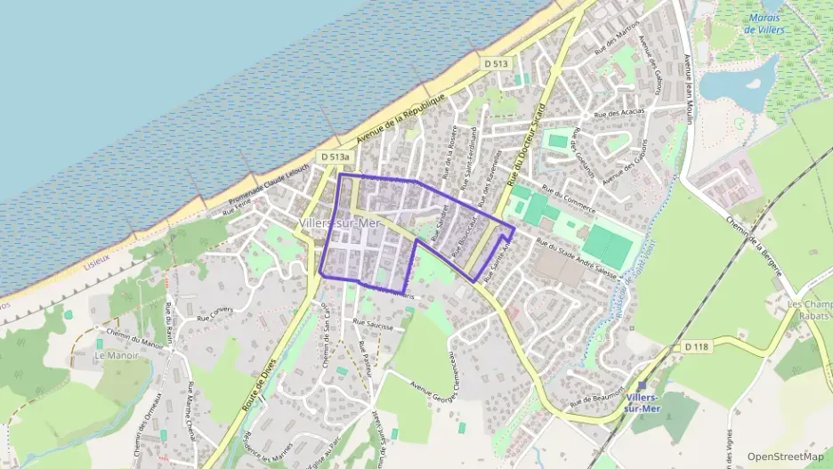 Maison 137 m² sept pièces à vendre à Villers-sur-Mer Maison 137 m² sept pièces à vendre à Villers-sur-Mer