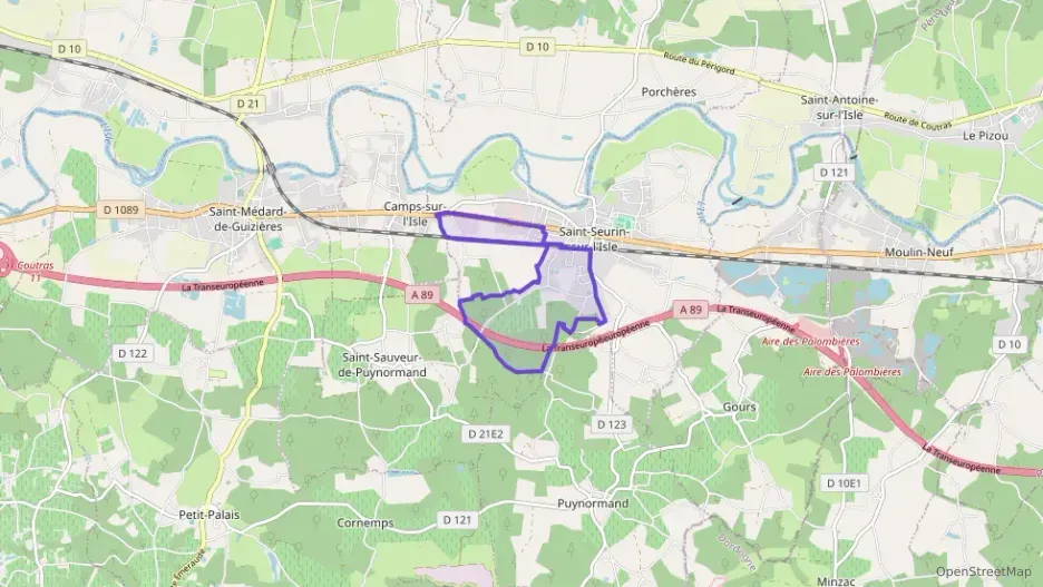 Maison 81 m² cinq pièces à vendre à Saint-Seurin-sur-l`Isle