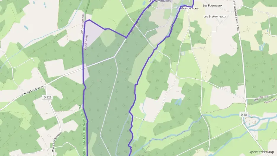 Maison 106 m² quatre pièces à vendre à Mouliherne Maison 106 m² quatre pièces à vendre à Mouliherne