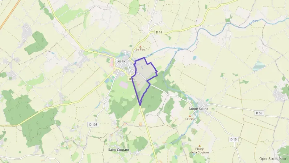 Maison 100 m² quatre pièces à vendre à Lezay