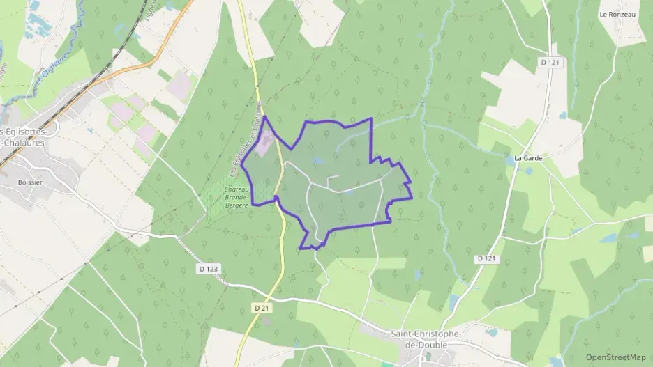 Maison 89 m² trois pièces à vendre à Saint-Christophe-de-Double