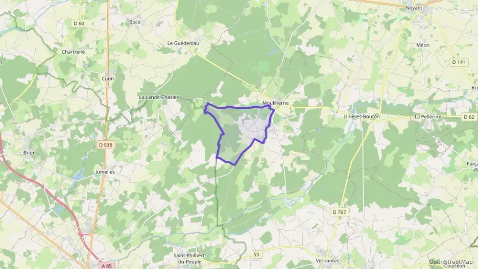 Maison 87 m² trois pièces à vendre à Mouliherne