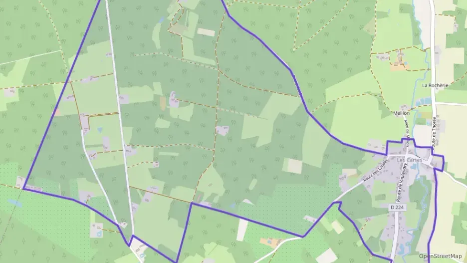 Maison 125 m² six pièces à vendre à Thorée-les-Pins