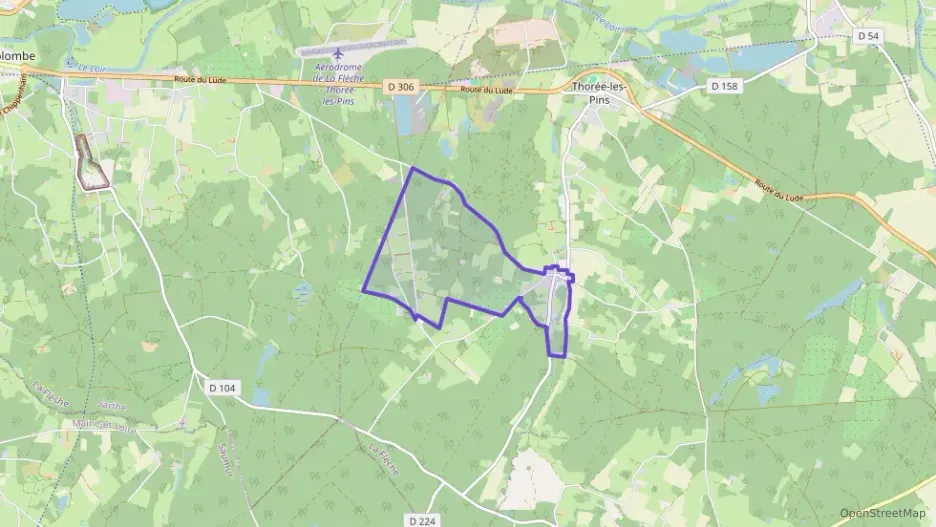 Maison 125 m² six pièces à vendre à Thorée-les-Pins