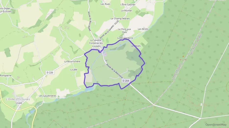 Maison 95 m² quatre pièces à vendre à L`Orée-d`Écouves