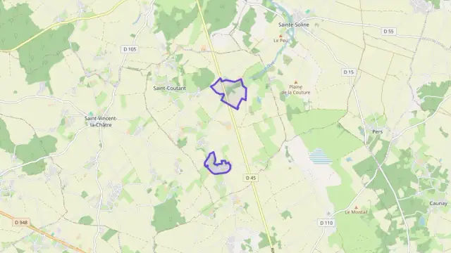 Maison 66 m² trois pièces à vendre à Saint-Coutant