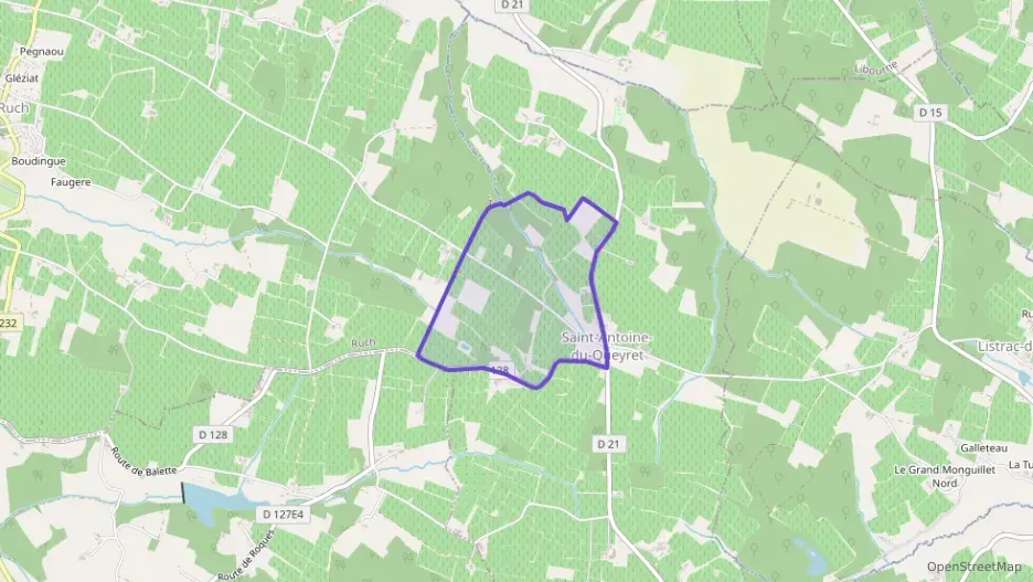 Maison 180 m² sept pièces à vendre à Saint-Antoine-du-Queyret