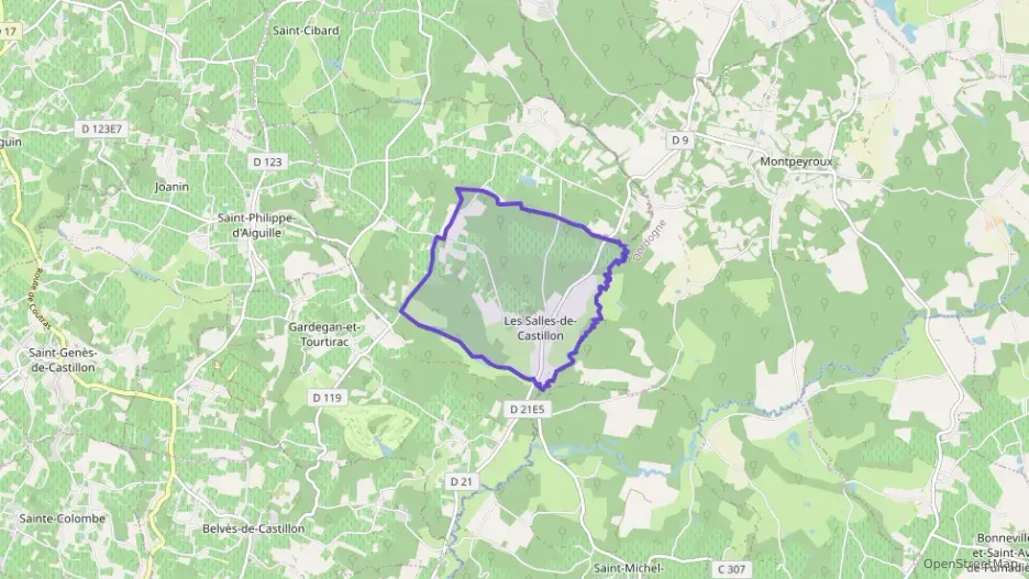 Maison 130 m² quatre pièces à vendre à Les Salles-de-Castillon Maison 130 m² quatre pièces à vendre à Les Salles-de-Castillon