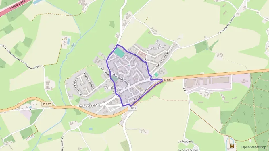 Maison 85 m² trois pièces à vendre à Coulans-sur-Gée Maison 85 m² trois pièces à vendre à Coulans-sur-Gée