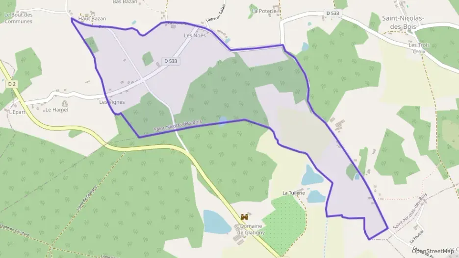 Maison 168 m² six pièces à vendre à Saint-Nicolas-des-Bois