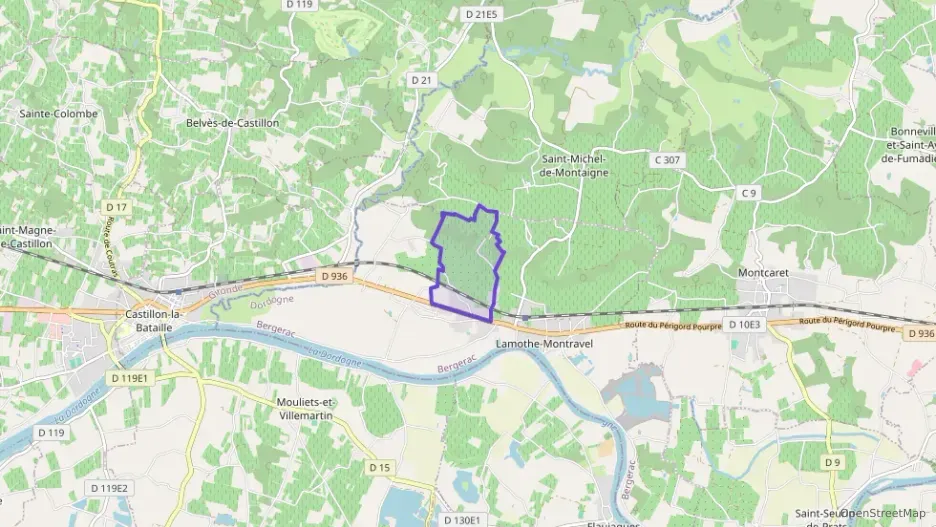 Maison 128 m² quatre pièces à vendre à Lamothe-Montravel