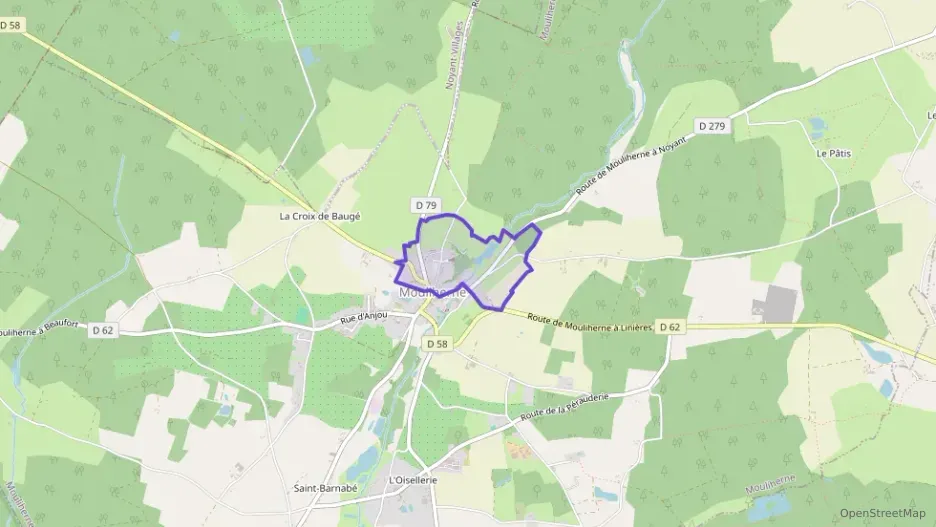 Maison 76 m² trois pièces à vendre à Mouliherne Maison 76 m² trois pièces à vendre à Mouliherne