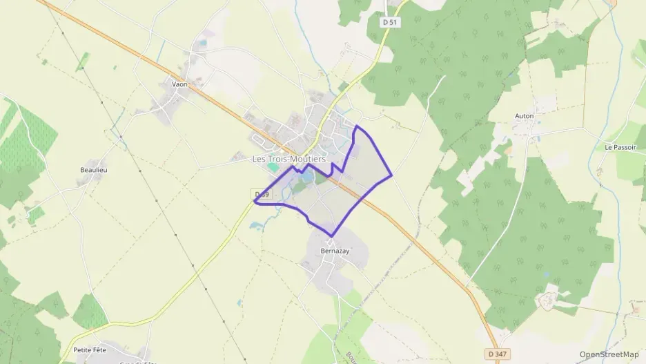 Maison 119 m² six pièces à vendre à Les Trois-Moutiers