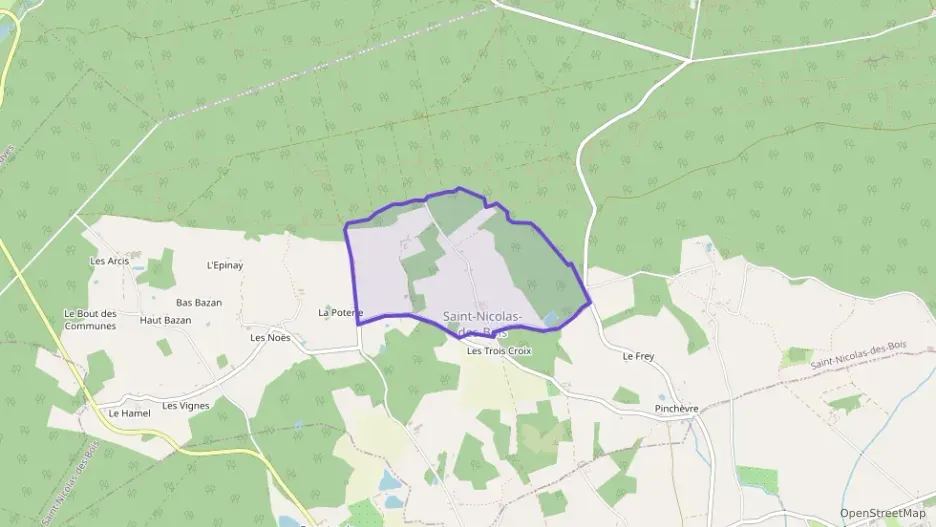 Maison 114 m² six pièces à vendre à Saint-Nicolas-des-Bois