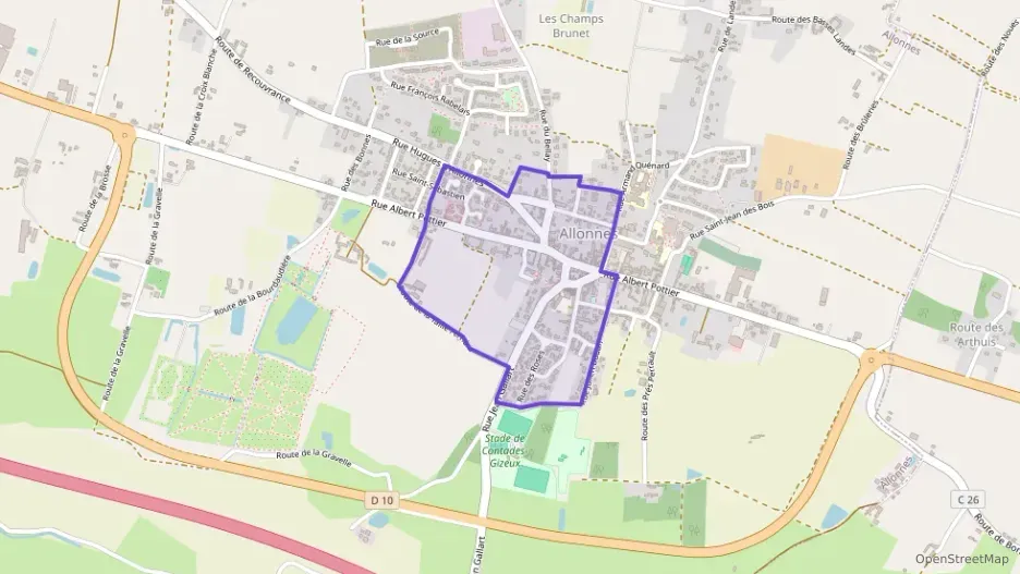 Maison 143 m² quatre pièces à vendre à Allonnes Maison 143 m² quatre pièces à vendre à Allonnes