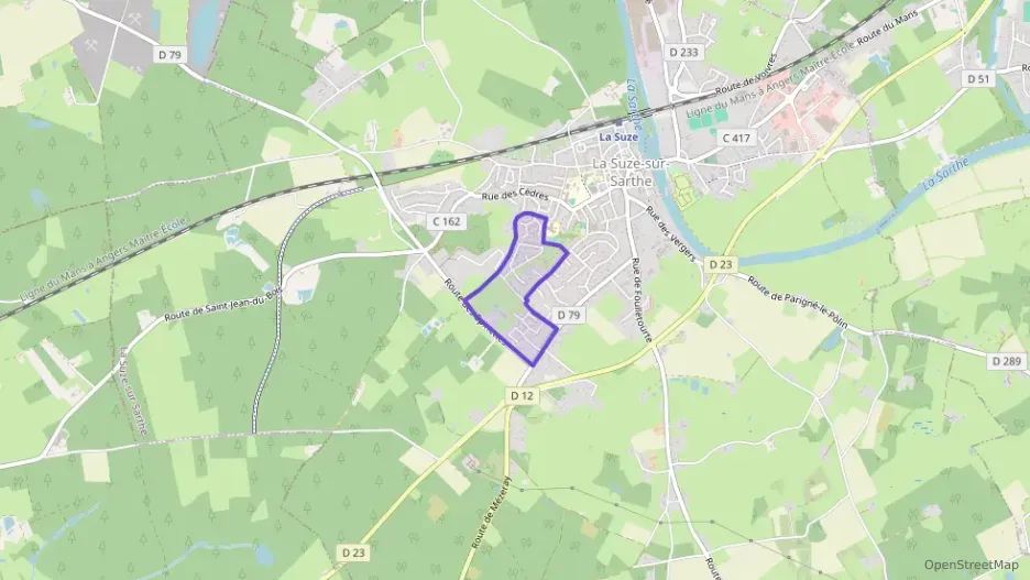 Maison 74 m² quatre pièces à vendre à La Suze-sur-Sarthe